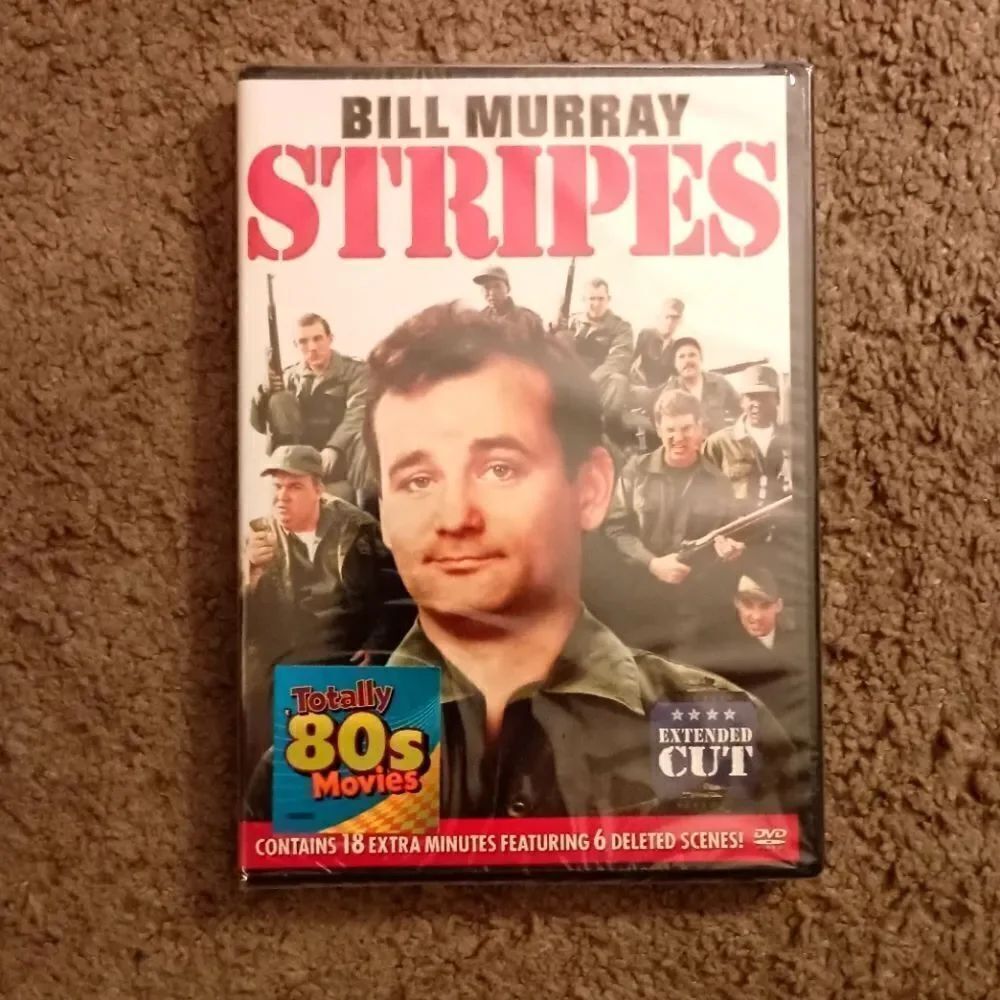Bill Murray Stripes DVD BRAND NEW SEALED